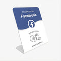 Perspective view of the Facebook 'Follow' Stand showing stable desk-standing design for Ultimo offices.